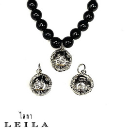 Leila Amulets กระพรวนรักยั่วยวน รัญจวนจิต (พร้อมกำไลหินฟรีตามรูป) สีเงิน - Leila Amulets, Leila เครื่องรางสายมูเตลู เข้มข้นด้วยรสนิยมผสานด้วยความศักดิ์สิทธิ์แห่งพุทธคุณ