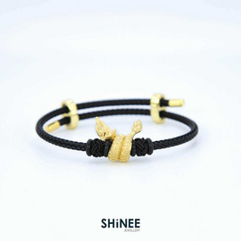 Shinee Jewellry ชาร์มพญานาค ขนาด Freesize สายสีดำ ไหมสีดำ - Shinee Jewellry, Shinee Jewellry