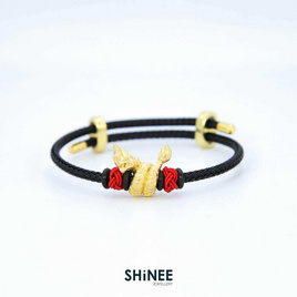 Shinee Jewellry ชาร์มพญานาค ขนาด Freesize สายสีดำ ไหมสีแดง - Shinee Jewellry, Shinee Jewellry