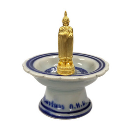 หลวงพ่อโต วัดอินทรวิหาร เนื้อกะไหล่ทอง สูง 1.5 นิ้ว - วัดอินทรวิหาร กรุงเทพมหานคร, พระบูชา (พระพุทธรูป)