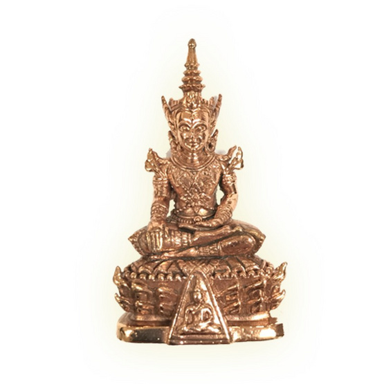 พระกริ่งนางพญาทรงเครื่อง พิมพ์ใหญ่ เนื้อพิ้งโกลด์นอก พระกริ่งนางพญาทรงเครื่อง พิมพ์ใหญ่ เนื้อพิ้งโกลด์นอก