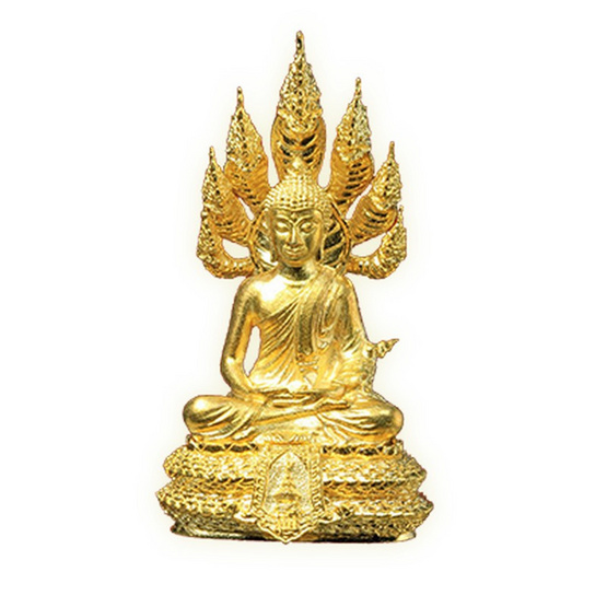 รูปหล่อพระนาคปรก ส.ธ. พิมพ์ใหญ่ เนื้อทองระฆัง สูง 3.2 ซม. รูปหล่อพระนาคปรก ส.ธ. พิมพ์ใหญ่ เนื้อทองระฆัง สูง 3.2 ซม.
