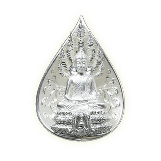 เหรียญพระนาคปรก ส.ธ. พิมพ์ใหญ่ เนื้อเงินซาติน เหรียญพระนาคปรก ส.ธ. พิมพ์ใหญ่ เนื้อเงินซาติน