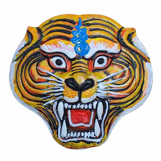 หน้าเสือกายสิทธิ์ มหาอำนาจ มหาบารมี มหาโภคทรัพย์ เนื้อผงเพ้นท์สี ปี 52 หน้าเสือกายสิทธิ์ มหาอำนาจ มหาบารมี มหาโภคทรัพย์ เนื้อผงเพ้นท์สี ปี 52