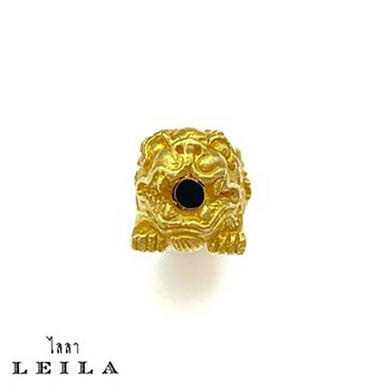 Leila Amulets ปี่เซี้ยะ รุ่นตู้เซฟ (พร้อมกำไลหินฟรีตามรูป) สีทอง