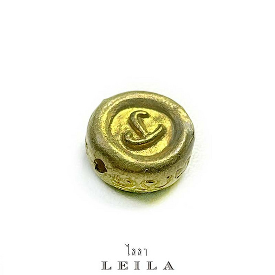 Leila Amulets หัวนะโม รุ่น รวย พัน ล้าน (พร้อมกำไลหินฟรีตามรูป) สีทอง