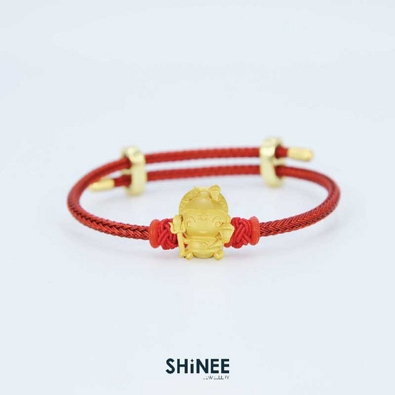 Shinee ชาร์มพระศิวะ ขนาด Freesize สายสีแดงไหมแดง