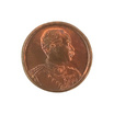 เหรียญเสด็จพ่อ ร.5 หลังยันต์เฑาะว์ หลวงพ่อทอง วัดก้อนแก้ว เนื้อทองแดง  ปี 22
