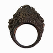 แหวนอสุรินทราหูทรงครุฑนาคราช ราหูรับทรัพย์ มหาอุจจ์ เนื้อนวโลหะ ขนาดไซส์เบอร์ 61