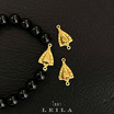 Leila Amulets ผาลไถ่ รุ่นพิเศษ (พร้อมกำไลหินฟรีตามรูป) สีทอง